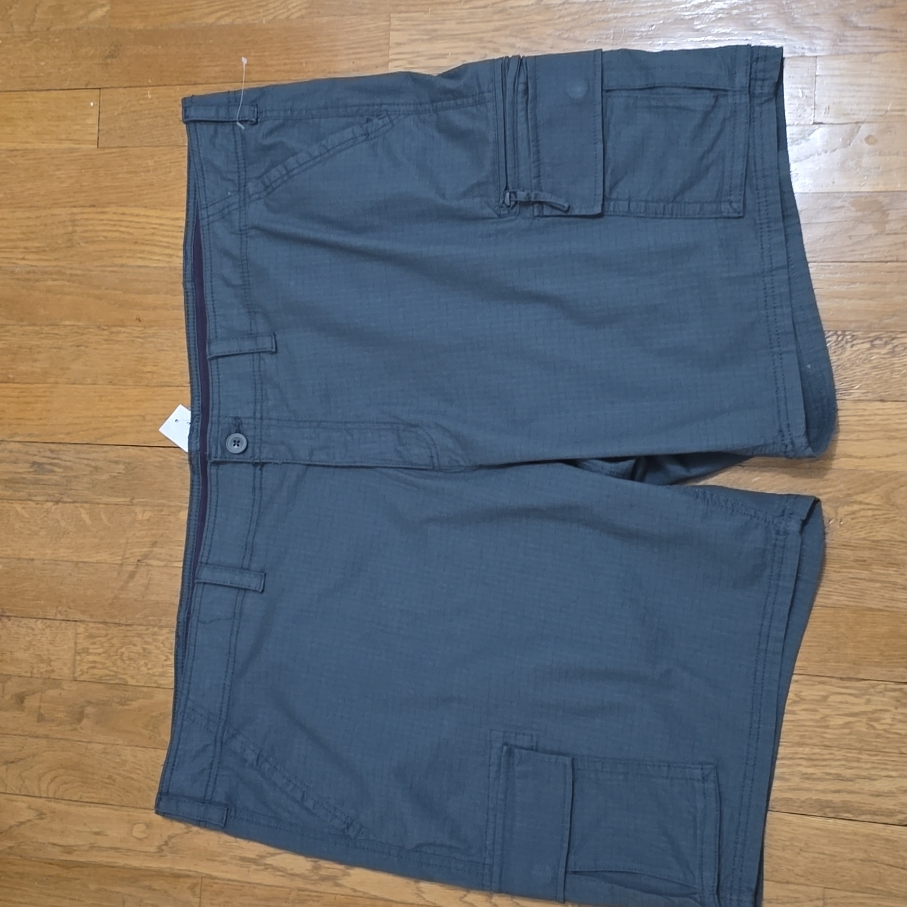 Somoma Brand Mens Big And Tall Dark Teal Cargo Shorts Size 54